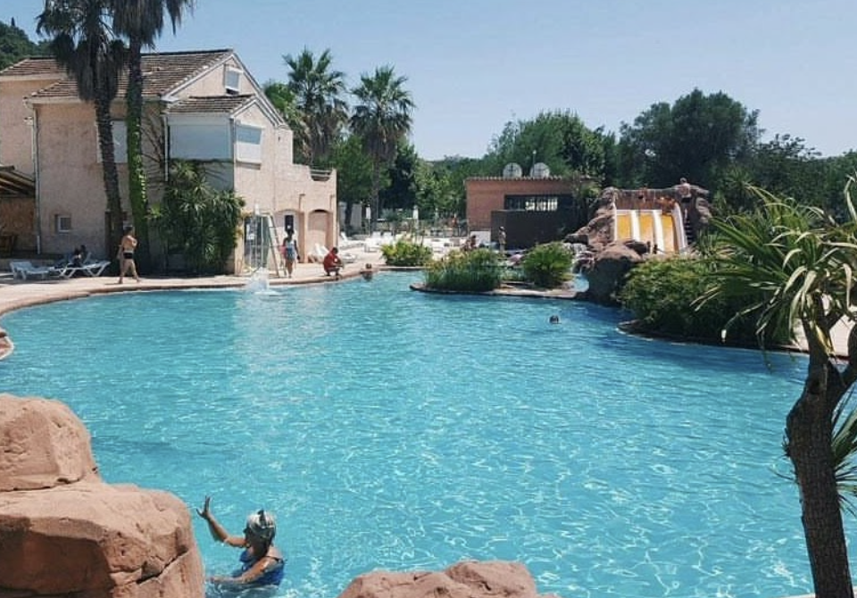 Piscine du camping La Vallée du Paradis